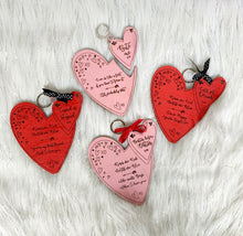 Load image into Gallery viewer, Galentine Keyring laser file. Digital Valentine files.