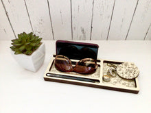 Load image into Gallery viewer, Woman’s dresser valet catch all. 4 designs included.