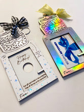 Load image into Gallery viewer, Birthday Gift Card Holder Laser cut file.