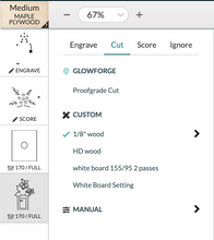 Load image into Gallery viewer, Poinsettia gift card / Christmas ornament laser cut file